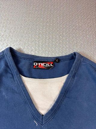 O'neill T-shirt Blue 00's Letters Embroidery