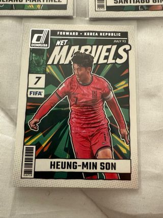 3 Cartas Net Marvels (Donruss) (Son, el Dibu...)