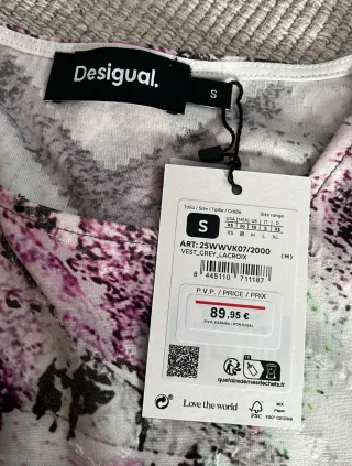 Vestido Desigual Talla S