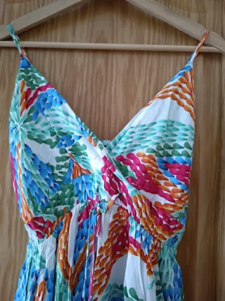 Vestido Jasmine S/M estampado.