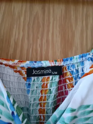 Vestido Jasmine S/M estampado.