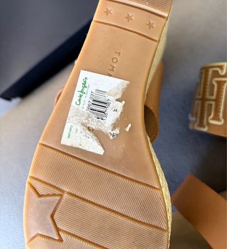 Sandalias Cuña Tommy Hilfiger Talla 37