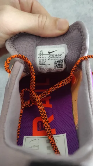 Nike Pegasus Trail 4 Zapatillas Correr Gris Naranj