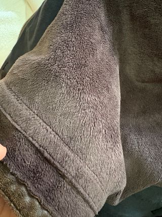 Chaqueta efecto cuero Springfield Marrón