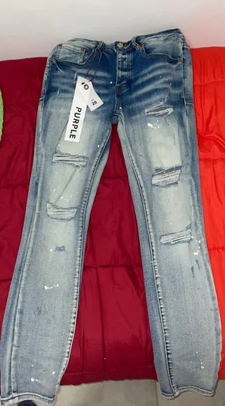 Jeans Purple uomo/ragazzo tg 28