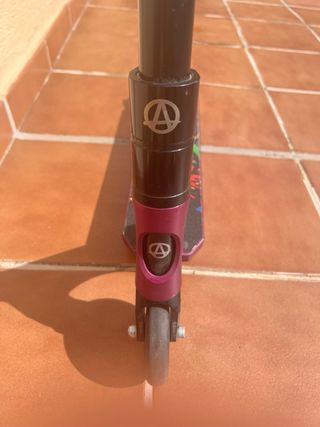 Patinete de trucos Apex morado