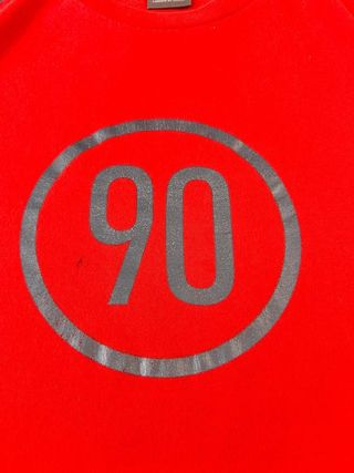 Nike Total 90 Vintage T-shirt Red/Metallic 00's