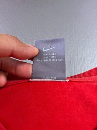 Nike Total 90 Vintage T-shirt Red/Metallic 00's