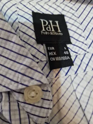 Camisa Pedro del Hierro Talla L
