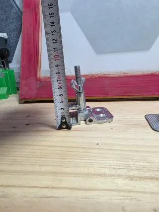 Pantalla Serigrafía , Bisagra y dos tintas