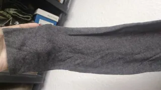 Jersey Pinpon Lily Algodón Boho Talla U Gris