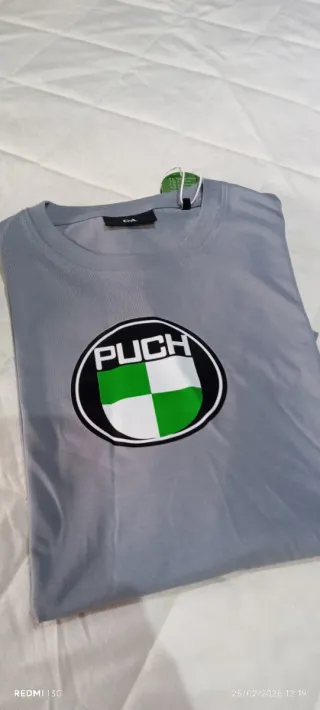 Bolsa de tela blanca con logo