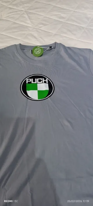 Bolsa de tela blanca con logo