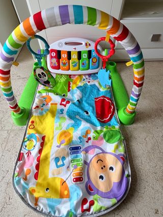 Manta de juegos para bebé con piano