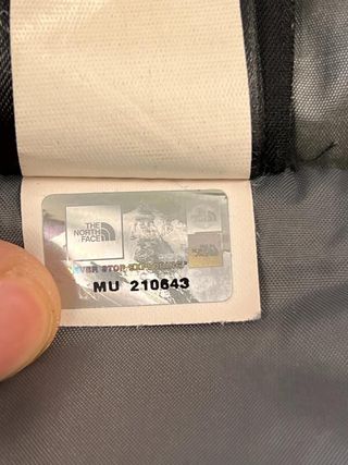 The Nort Face 550 Puffer Metallic 00's Jacket Down