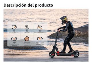 Patinete Eléctrico Plegable Bogist C1 Pro