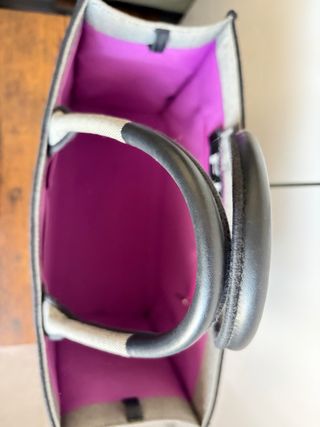 Bolso Tote Furla Gris y Negro