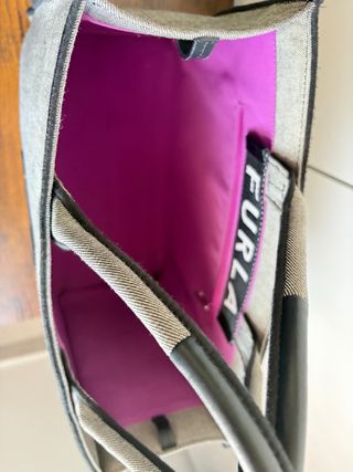Bolso Tote Furla Gris y Negro