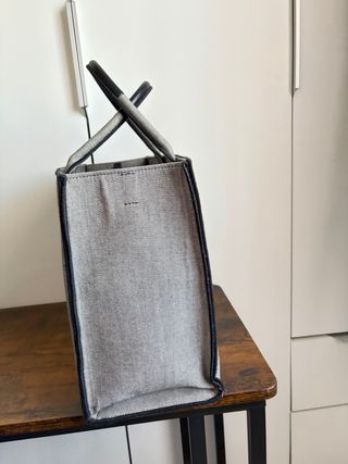 Bolso Tote Furla Gris y Negro