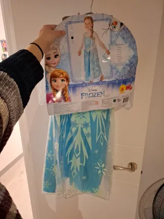 Disfraz Elsa Frozen Talla 4-5