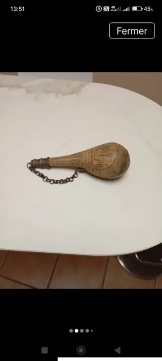 Pólvora antigua ano. 1800