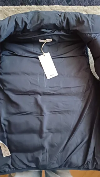 Chaleco acolchado MANGO Teen Boy Azul XXS nuevo