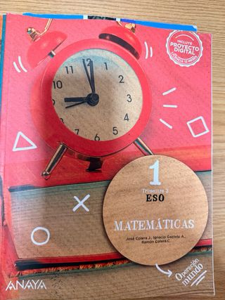 Libros de 1ro eso San Juan Bosco