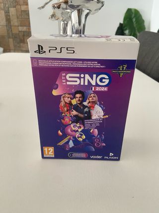 Juego PS5 Let's Sing 2024 con 2 micrófonos NUEVO