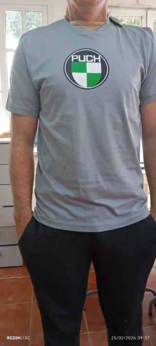 Bolso de tela con estampado de corazón y mariposa