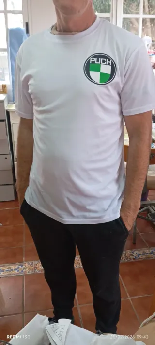 Bolso de tela con estampado de corazón y mariposa