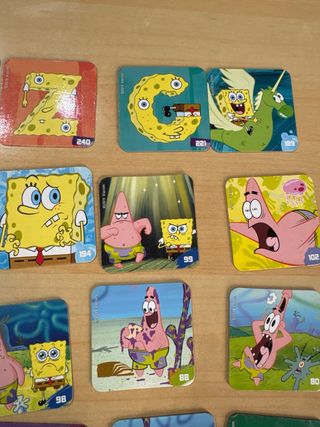 Lote 30 Imanes Bob Esponja Panini 2011