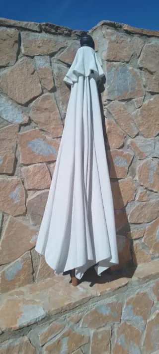 Parasol Gardenstar Blanco.