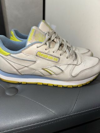Scarpe Reebok Classic Bianche e Gialle