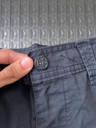 Armani Exchange Jorts Black Cargo 00's