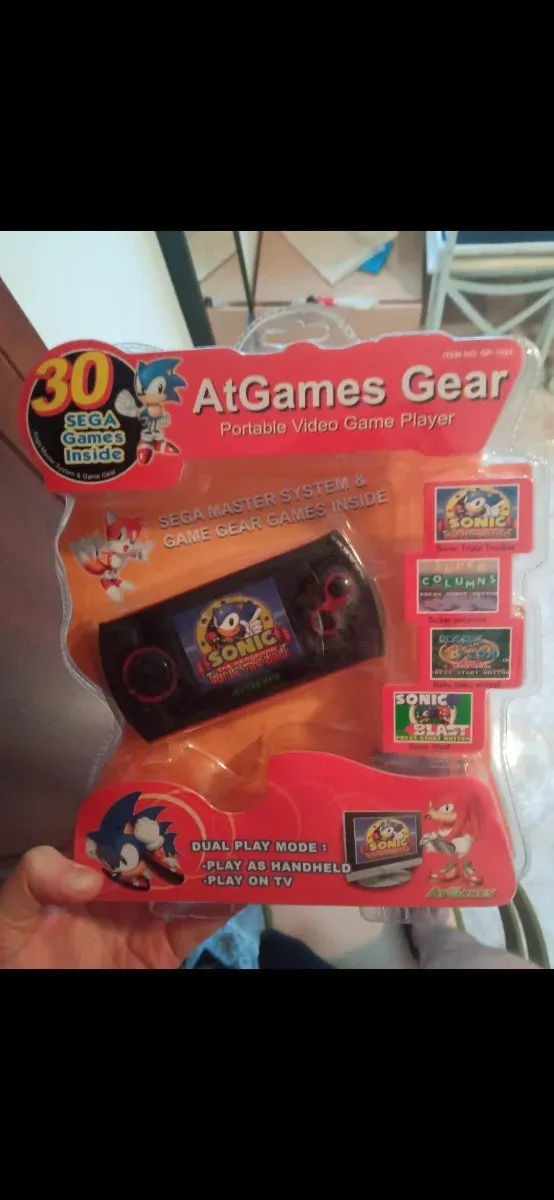 Console Portable ATGAMES – Master System / Game Gear – Ne S’allume Pas – Pour Pièces