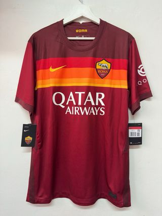 Camiseta AS Roma Dzeko Talla L Firmada