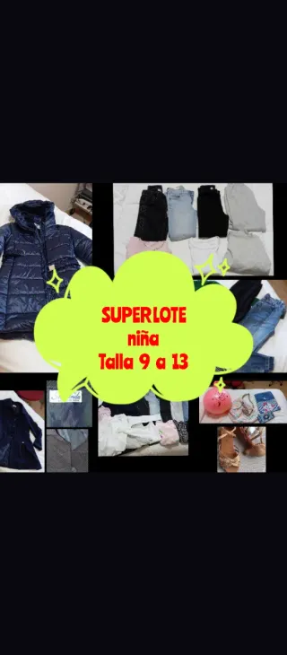 SUPER LOTE lote niña