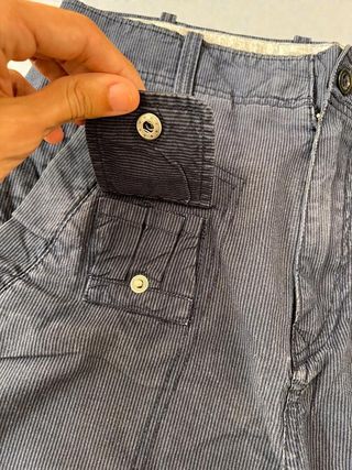 Diesel Shorts Vintage 00's Blue Multi Pockets