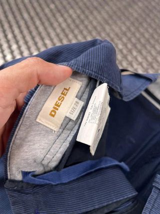 Diesel Shorts Vintage 00's Blue Multi Pockets