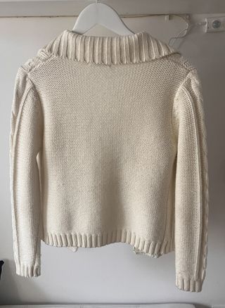 Chaqueta de punto beige Talla M-L