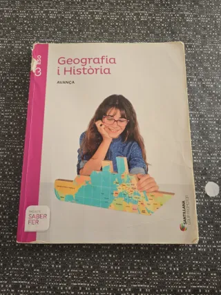 GEOGRAFIA I HISTORIA SERIE AVANÇA 3 ESO SABER FER