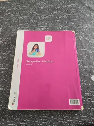 GEOGRAFIA I HISTORIA SERIE AVANÇA 3 ESO SABER FER