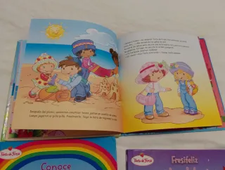 4 Libros Tarta de Fresa