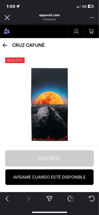 Vinilo Moonlight 922 Cruz Cafuné Ed. Especial