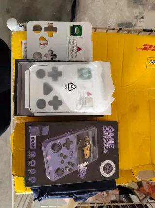 Consola Anbernic RG351MP Morado