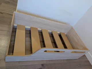 Cama Montessori Madera Natural 70x140 nueva