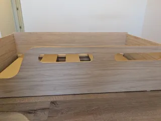 Cama Montessori Madera Natural 70x140 nueva