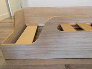 Cama Montessori Madera Natural 70x140 nueva