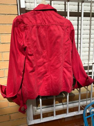 Chaqueta Massimo Dutti Mujer Roja