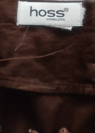 Top Hoss marrón elegante y de calidad